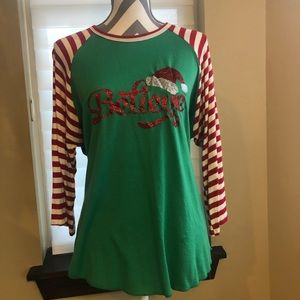 Custom Made Christmas Raglan